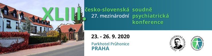 XLIII. česko-slovenská soudně psychiatrická konference